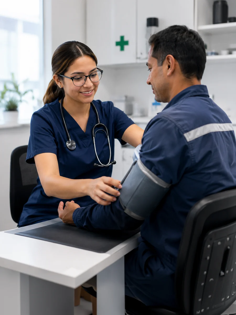 Plantilla médica y soporte operativo