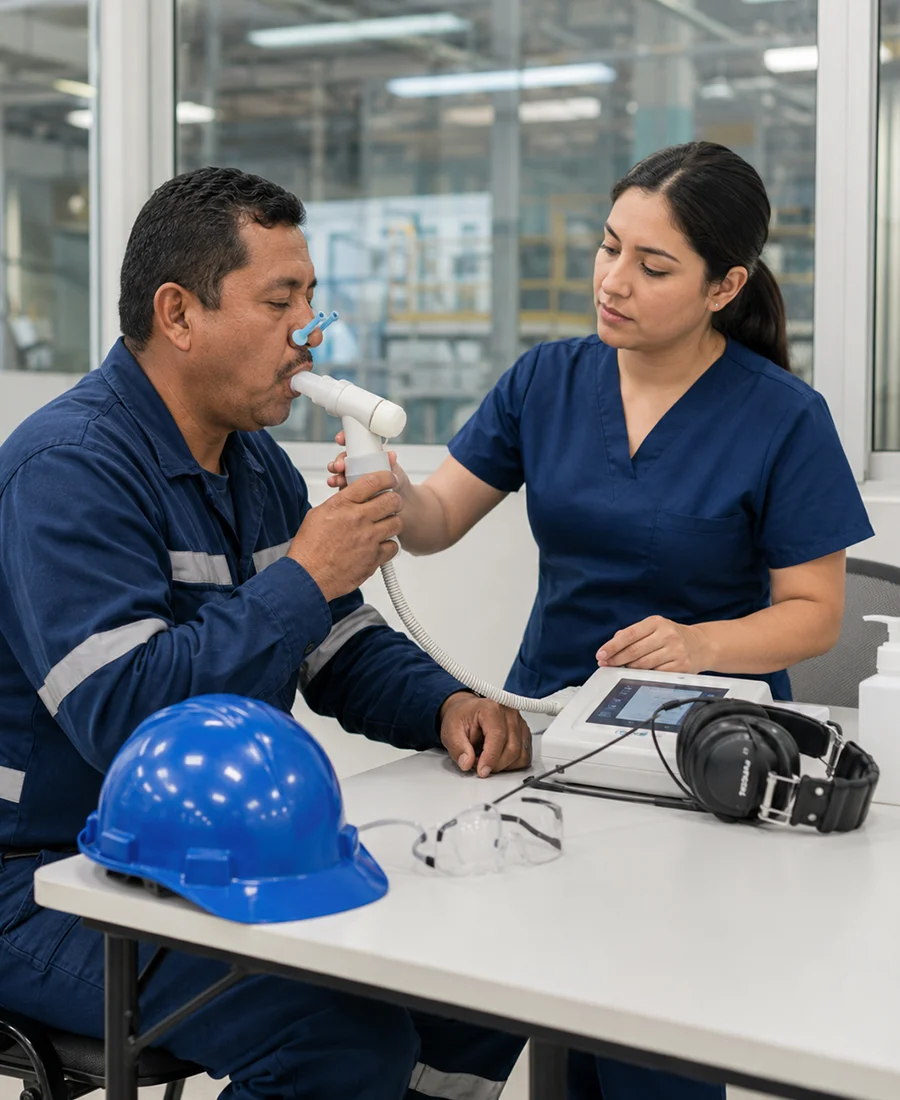Audiometría y espirometría