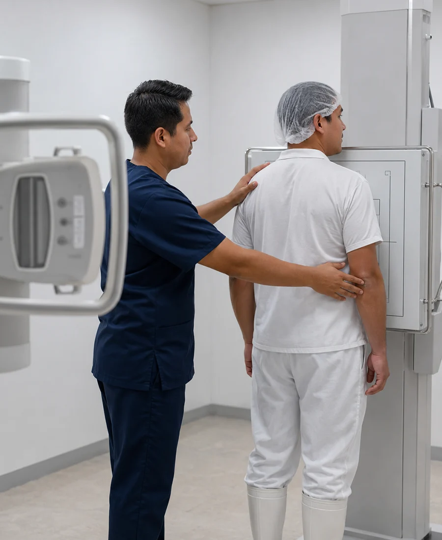 Rayos X y evaluaciones complementarias